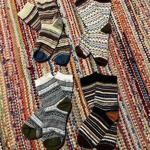 Colorful Women's Patterned Socks Collection
